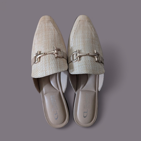 CL by Laundry Woven Mules- NWOT - Picture 2 of 5